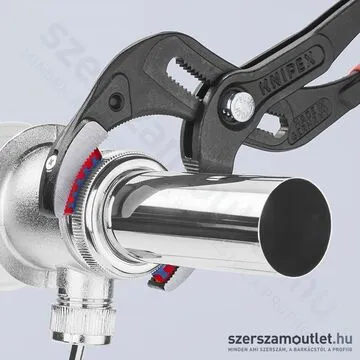 KNIPEX Szifon- és konnektorfogó 250mm (81 11 250)