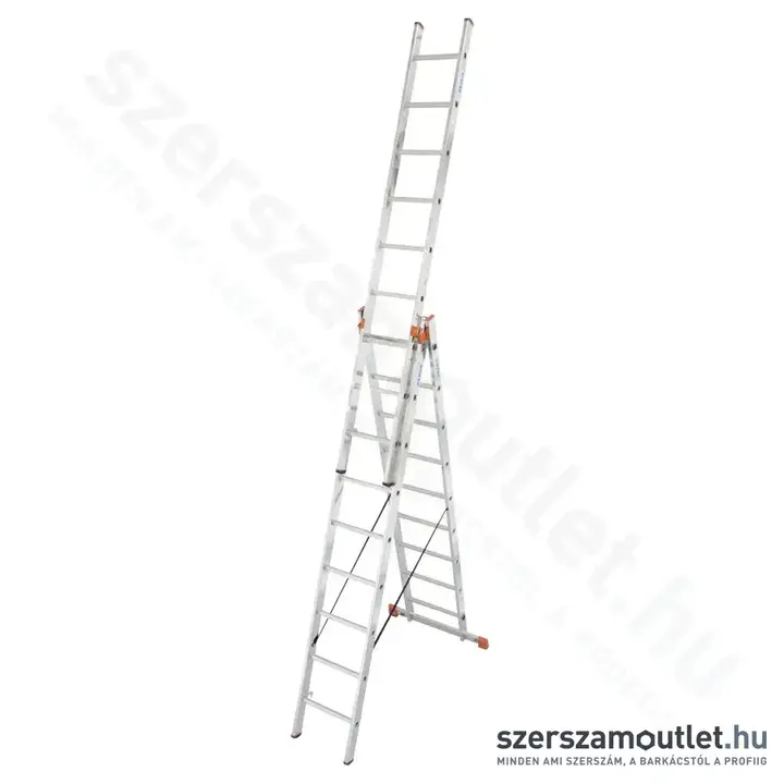 KRAUSE MONTO TRIBILO Sokcélú létra 3x9 fokos (120601)