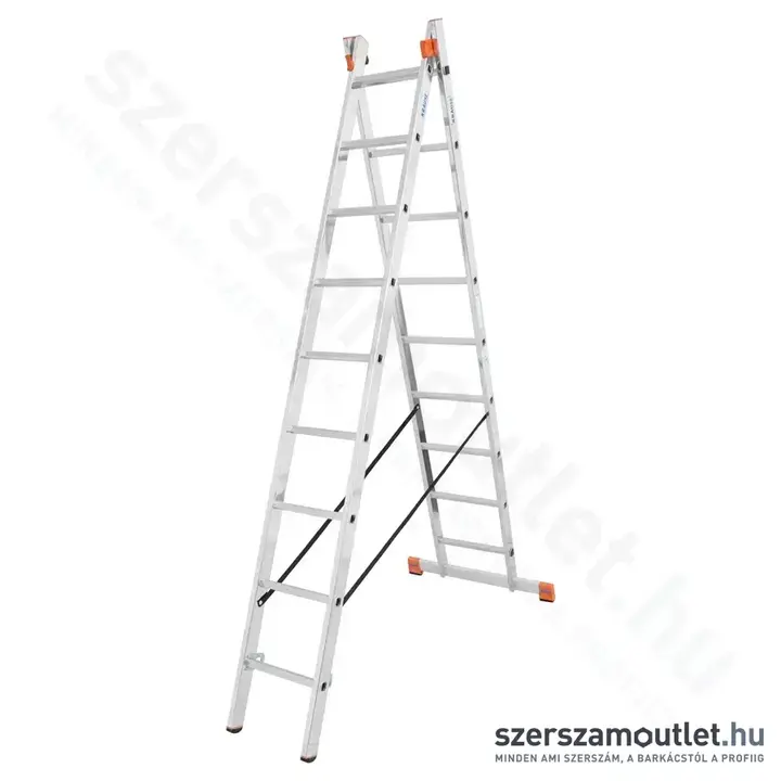 KRAUSE DUBILO Többcélú létra 2x9 fokos (129475)