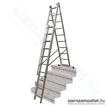 KRAUSE CORDA Sokcélú létra lépcsőfunkcióval 3x10 fokos (033406/013408)