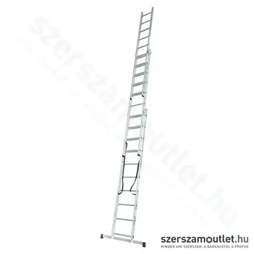 KRAUSE CORDA Sokcélú létra lépcsőfunkcióval 3x10 fokos (033406/013408)