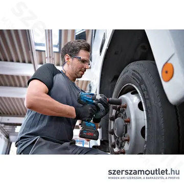 BOSCH GDS 18V-1000 Akkus ütvecsavarozó szénkefementes (18V) (1/2" 1000Nm) (Akku és töltő nélkül!)