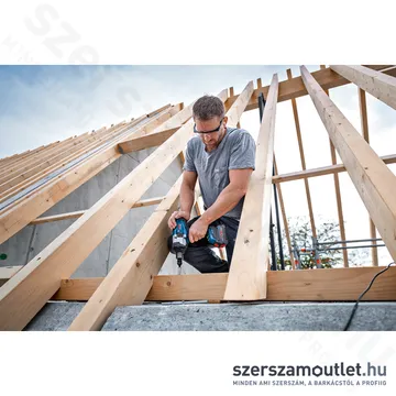 BOSCH GDS 18V-1000 Akkus ütvecsavarozó szénkefementes (18V) (1/2" 1000Nm) (Akku és töltő nélkül!)