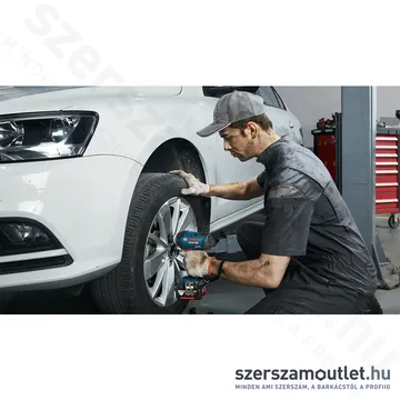 BOSCH GDS 18V-400 Akkus ütvecsavarozó szénkefementes, kofferben (1/2" 400Nm) (2x5,0Ah/18V)