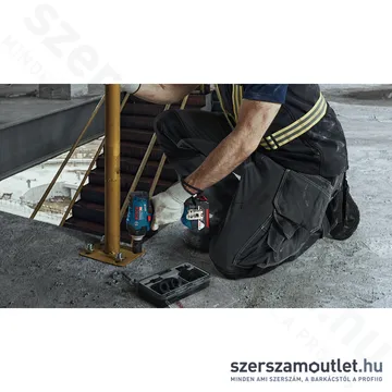 BOSCH GDS 18V-400 Akkus ütvecsavarozó szénkefementes, kofferben (1/2" 400Nm) (2x5,0Ah/18V)