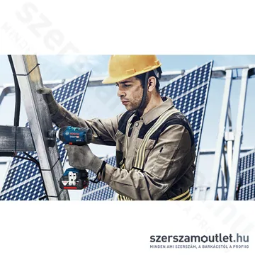 BOSCH GDS 18V-400 Akkus ütvecsavarozó szénkefementes, kofferben (1/2" 400Nm) (2x5,0Ah/18V)