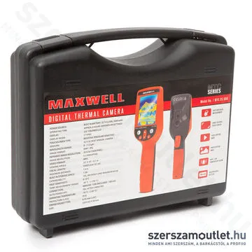 MAXWELL Digitális hőkamera érintőkijelzővel