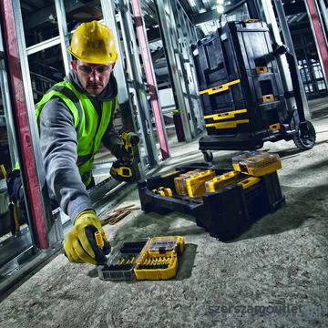 DEWALT TSTAK CADDY Tartozéktároló TOUGHCASE tárolódobozokhoz (DT70716-QZ)