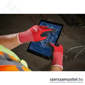 MILWAUKEE Vágásbiztos kesztyű, téli (1/A vágási szint) XXL/11 (12pár) (4932471609)