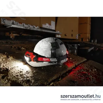 MILWAUKEE L4 HL-VIS-301 USB újratölthető sisak lámpa (600lm) (3,0Ah/4V)