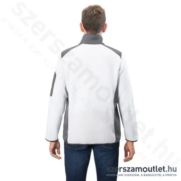FLEX TF WHITE M MEN Akkus fűthető gyapjú polár pulóver (M) (10,8V/18V) (Akku és töltő nélkül!)