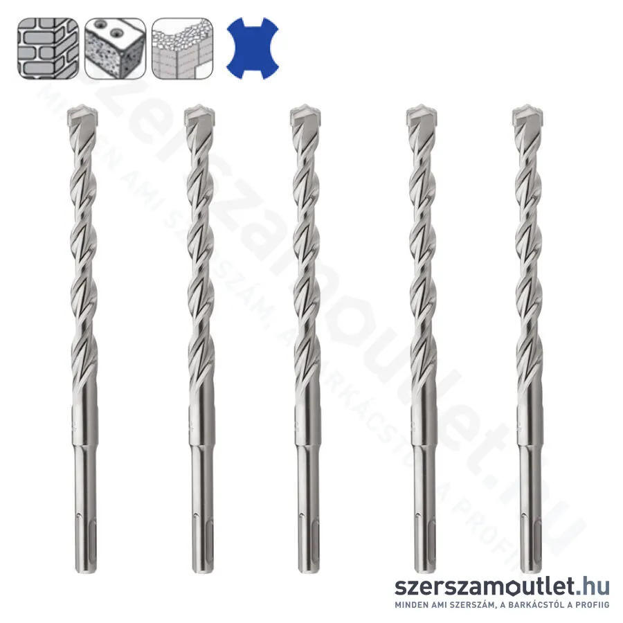 MAKITA SDS-PLUS V-plus fúrószár 5,0x160/100mm [5db/csomag] (B-46501-5) (P-29228)