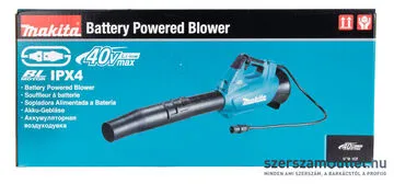 MAKITA UB001CZ Szénkefementes akkus légseprű (40V) (Akku és töltő nélkül!)