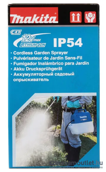 MAKITA US053DZ Akkus 5L kerti permetező (12V) (Akku és töltő nélkül!)