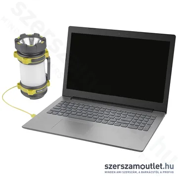 EXTOL USB tölthető akkus lámpa (350lm)
