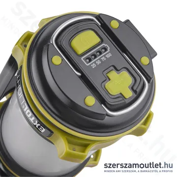 EXTOL USB tölthető akkus lámpa (350lm)