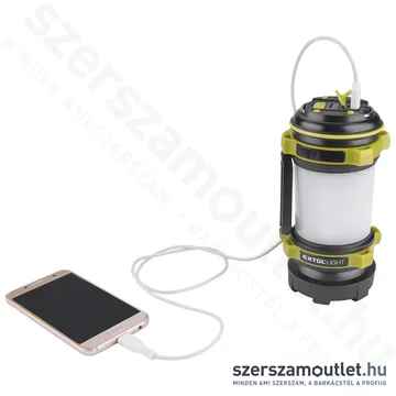EXTOL USB tölthető akkus lámpa (350lm)