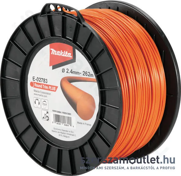MAKITA Damil kerek roundTRIM 2,4mm x 262m (E-02783)
