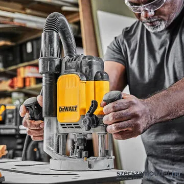 DEWALT DWE625KT-QS Elektromos felsőmaró TSTAK kofferben (2300W;12mm)