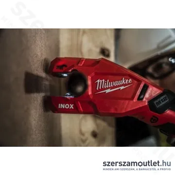 MILWAUKEE M12 PCSS-202C Akkus csővágó INOX, kofferben (2x2,0Ah/12V)