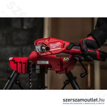 MILWAUKEE M12 PCSS-202C Akkus csővágó INOX, kofferben (2x2,0Ah/12V)