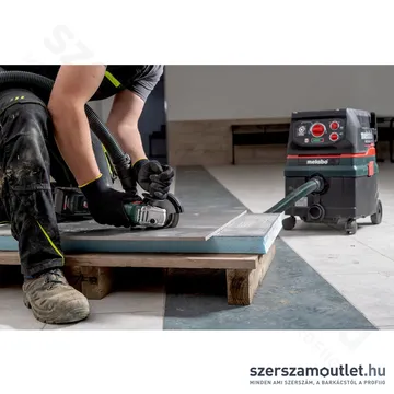 METABO W 18 L 9-125 Quick Akkus sarokcsiszoló, lágyindítás 18V+metaBOX 165 L (akku és töltő nélkül)