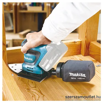 MAKITA DBO480Z Akkus rezgőcsiszoló (18V/93x228mm) (Akku és töltő nélkül!)