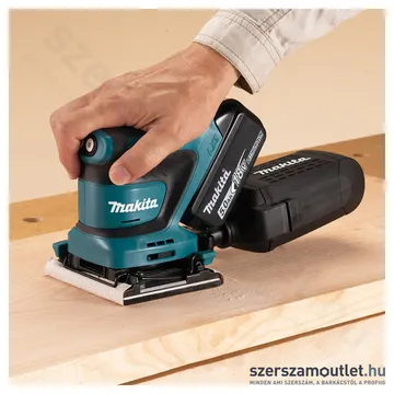 MAKITA DBO480Z Akkus rezgőcsiszoló (18V/93x228mm) (Akku és töltő nélkül!)