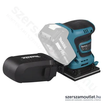 MAKITA DBO480Z Akkus rezgőcsiszoló (18V/93x228mm) (Akku és töltő nélkül!)