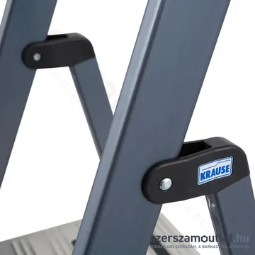 KRAUSE SECURO Lépcsőfokos eloxált állólétra 8 fokos (126467)