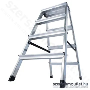 KRAUSE MONTO DOPPLO Két oldalon járható lépcsőfokos állólétra 2x4 fokos (120335)