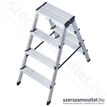 KRAUSE MONTO DOPPLO Két oldalon járható lépcsőfokos állólétra 2x4 fokos (120335)