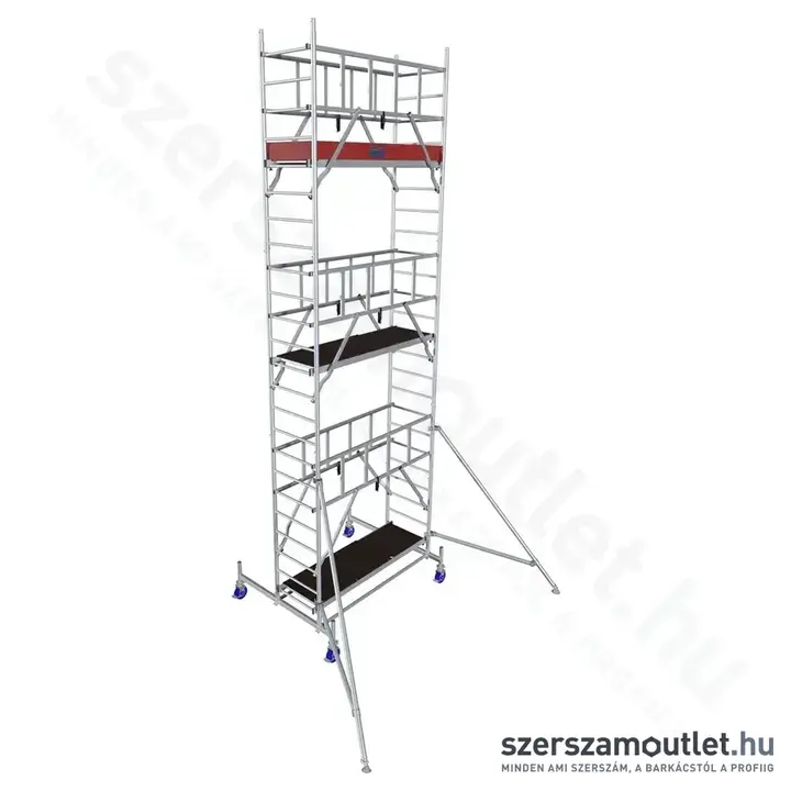 KRAUSE PROTEC Alumínium gurulóállvány 7,3m (940148)