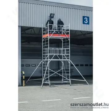 KRAUSE PROTEC XXL Alumínium gurulóállvány (széles kivitel) 6,3m (945136)