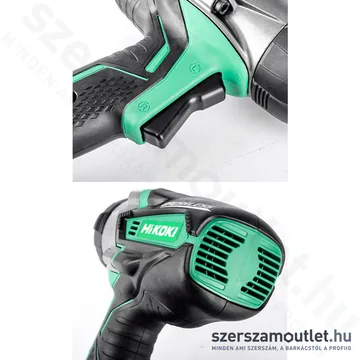 HIKOKI WR16SE-KOFFER Ütvecsavarozó szénkefementes, kofferben 1/2" (370W/360Nm)