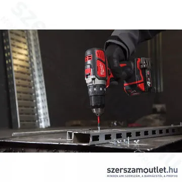 MILWAUKEE M18 BDD-402C Akkus fúró-csavarbehajtó kofferben (60Nm/2x4,0Ah/18V) (4933443565)