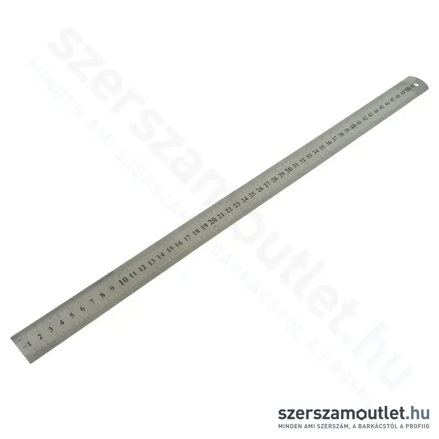 EXTOL Vonalzó, rozsdamentes acél 50cm