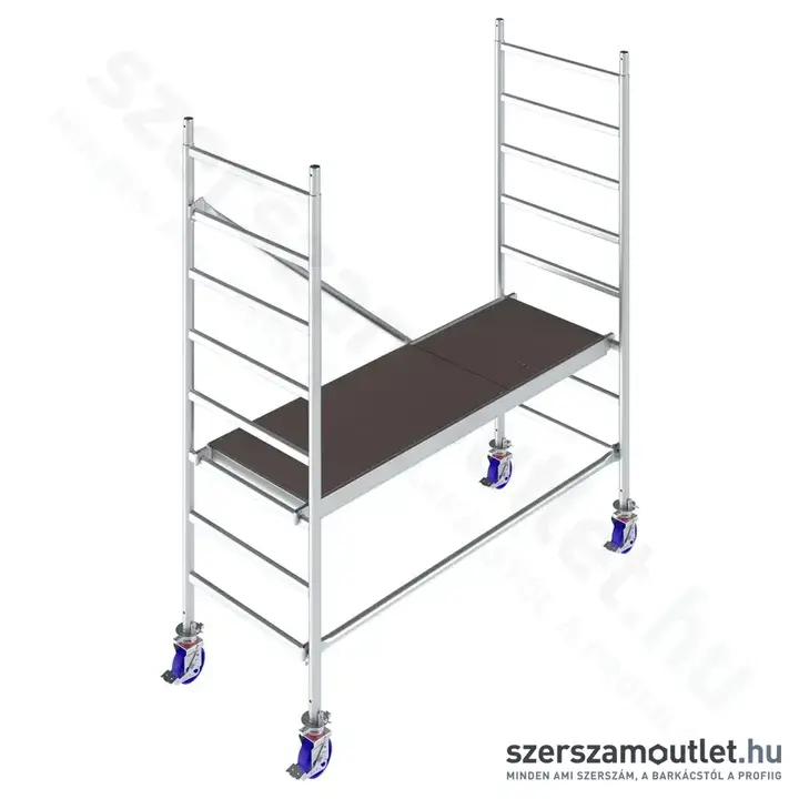 KRAUSE STABILO 10 Alumínium gurulóállvány 2,0m/3,0m (771018)