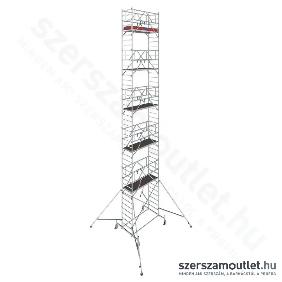 KRAUSE STABILO 10 Alumínium gurulóállvány 2,0m/12,4m (771100)