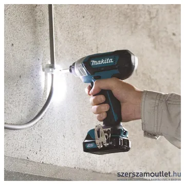 MAKITA TD110DSME Akkus ütvecsavarbehajtó kofferben (2x4,0Ah/10,8V)