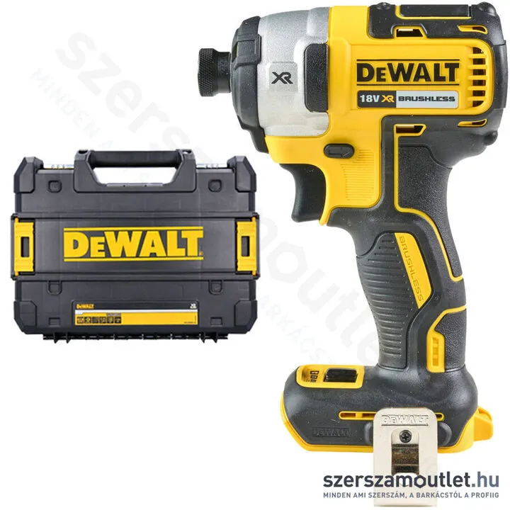 DEWALT DCF887NT Kefementes akkus ütvecsavarozó TSTAK (18V) (1/4" 205Nm) (Akku és töltő nélkül!)