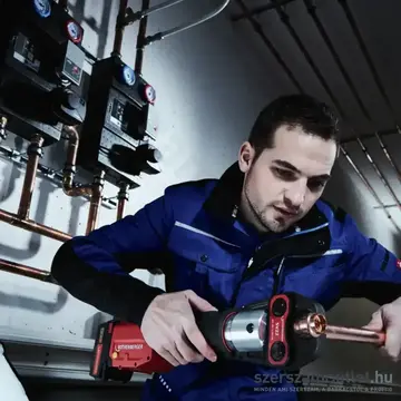 ROTHENBERGER ROMAX 4000 Basic elektro-hidraulikus akkus présgép +akku +töltő CAS