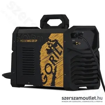 IWELD GORILLA POCKETMIG 225 DOUBLE PULSE Hegesztő inverter (10-200A)