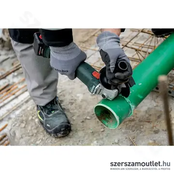 METABO W 18 L 9-125 Akkus sarokcsiszoló 18V + MetaBox 165L