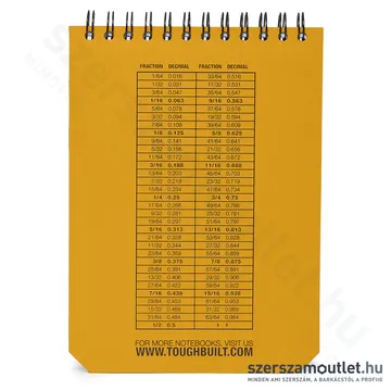 TOUGHBUILT 56-L-2 Jegyzetfüzet 2db 23x16cm (TB-56-L-2)