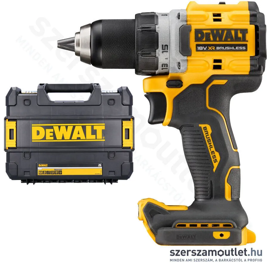 DEWALT DCD800NT-XJ Akkus fúrócsavarozó TSTAK kofferben 18V (Akku és töltő nélkül!)