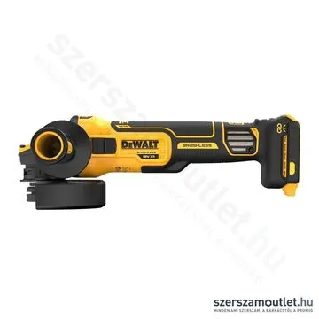 DEWALT DCG409VSNT 18V Akkus fordulatszámszabályzós sarokcsiszoló 125mm kofferben (Akku és töltő nélk