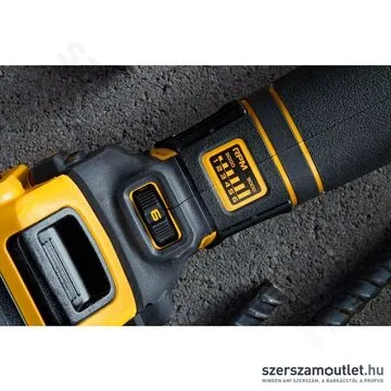 DEWALT DCG409VSNT 18V Akkus fordulatszámszabályzós sarokcsiszoló 125mm kofferben (Akku és töltő nélk