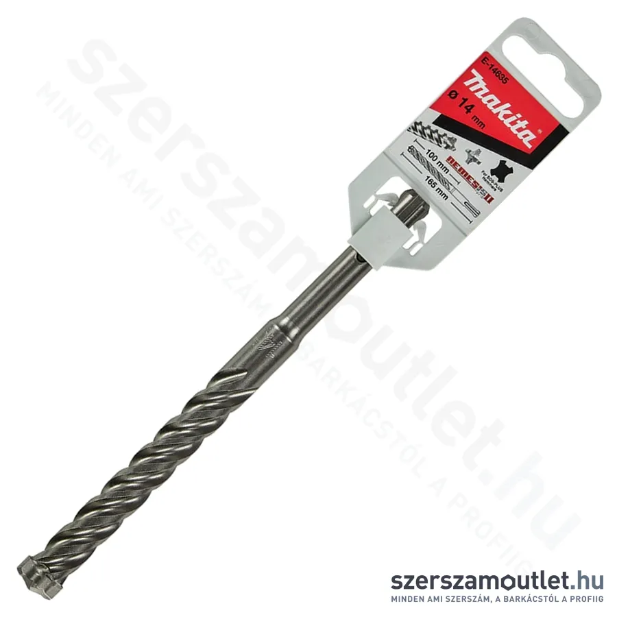 MAKITA SDS-Plus Nemesis II fúrószár 14x165/110mm (B-58631) (E-14635)
