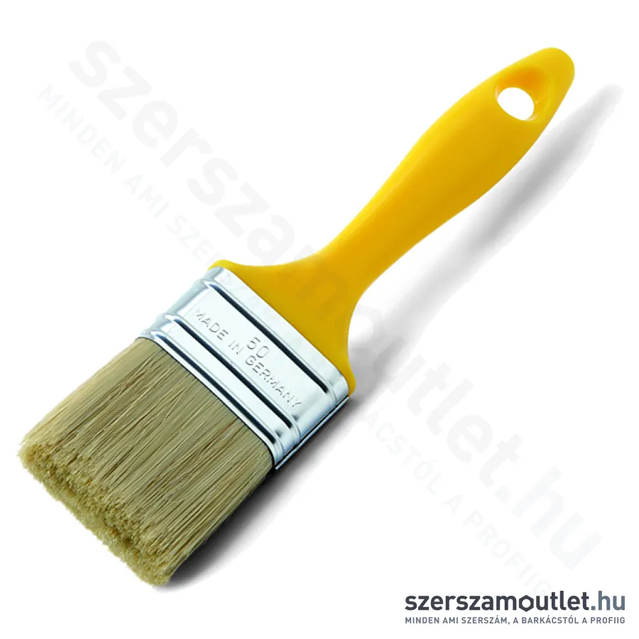 SCHULLER Mercato M 100mm laposecset, kevert sörte, sárga műanyag nyél